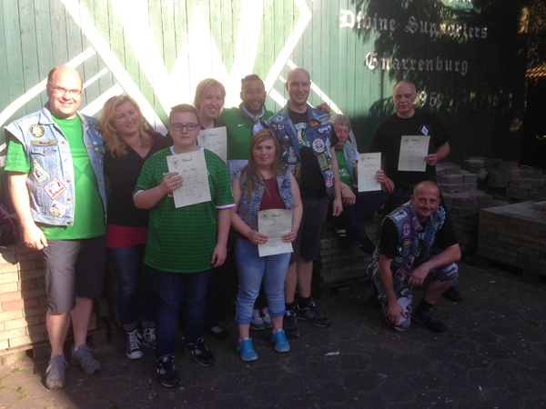 Die geehrten Mitglieder