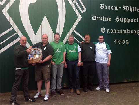 Der neue Vorstand der Green White Divine Supporters